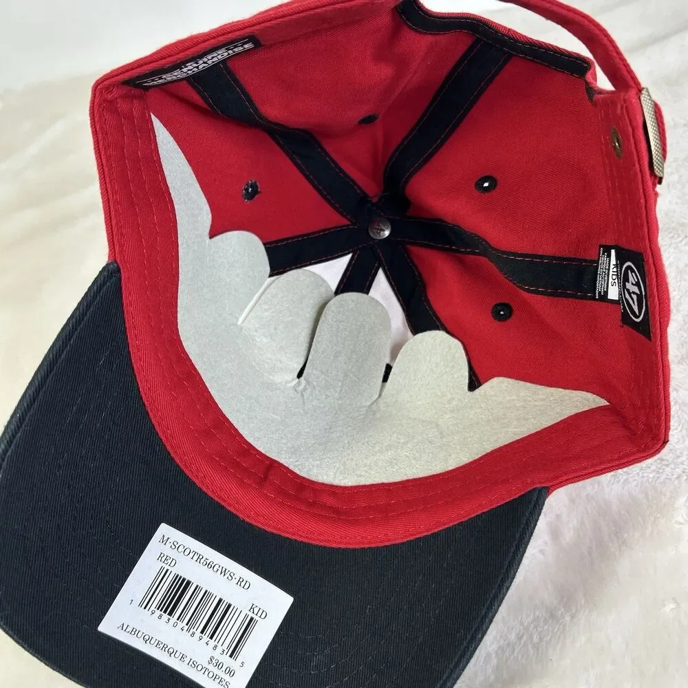 MiLB KIDS 47 Brand ALBUQUERQUE ISOTOPES Adjustable HAT NWT